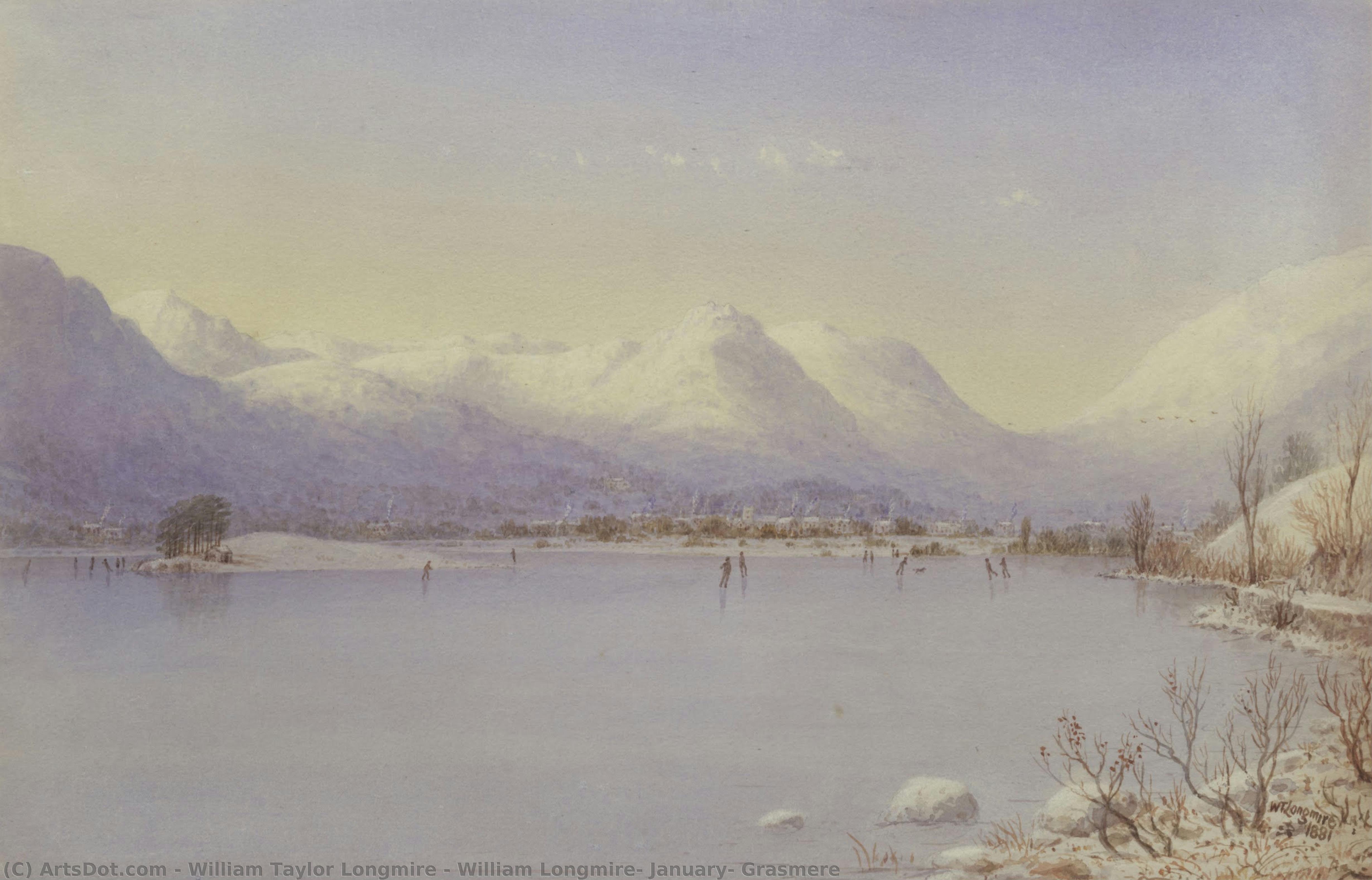 William Longmire, January, Grasmere — William Taylor Longmire
