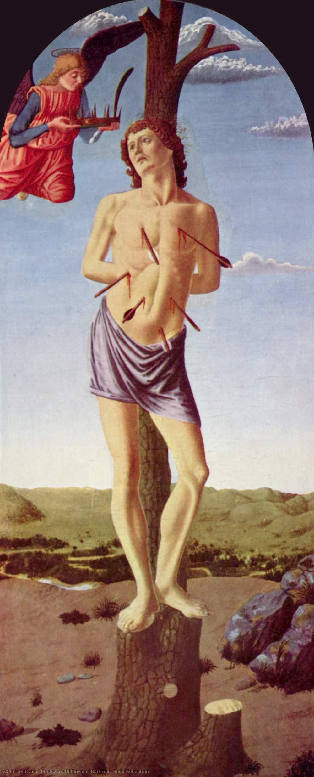 Saint Sebastian — Francesco Di Giovanni Botticini