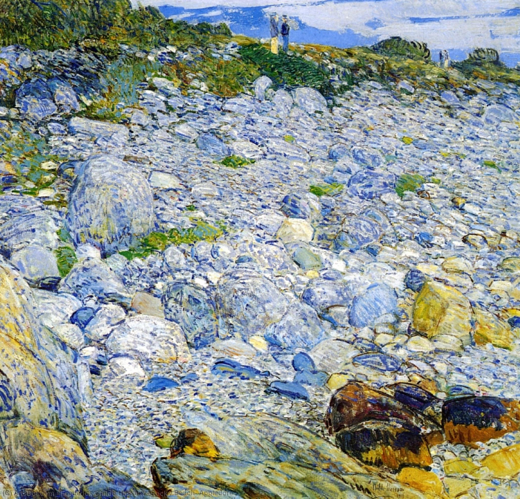 Rocky Beach, Appledore — Фредерик Хассам
