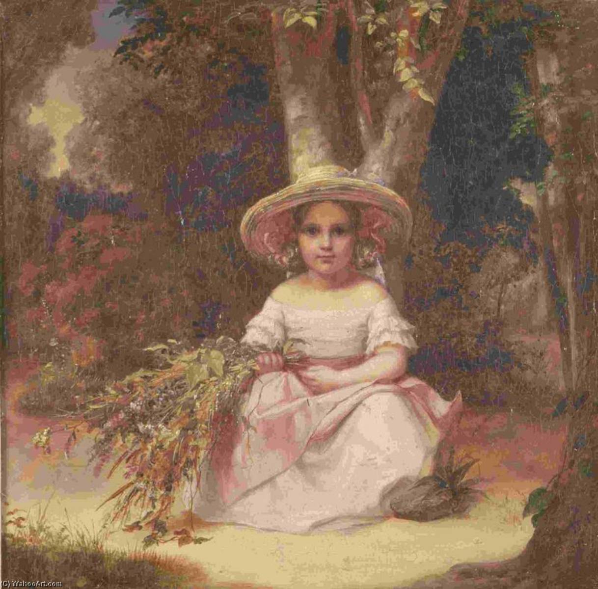 Girl In The Park (also Known As Veronika Begas) — Carl Joseph Begas