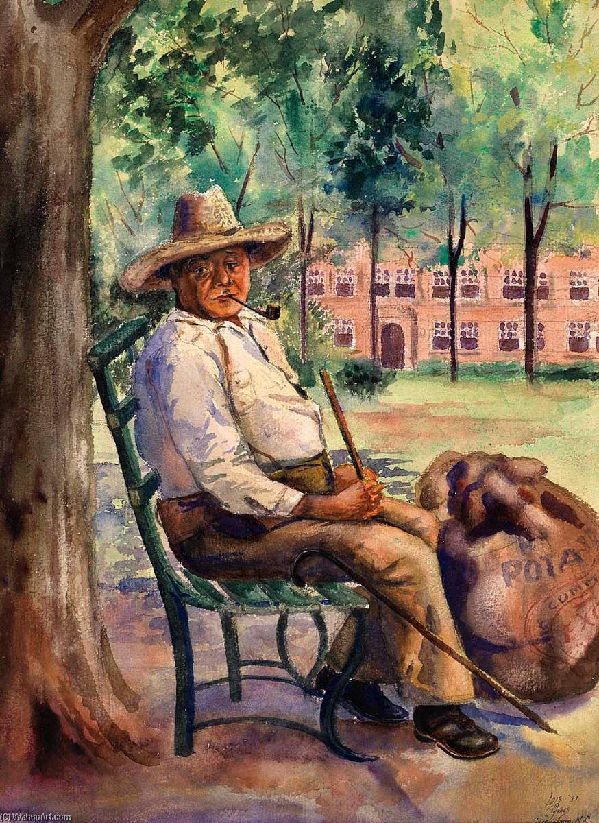 Brother Brown — Lois Mailou Jones