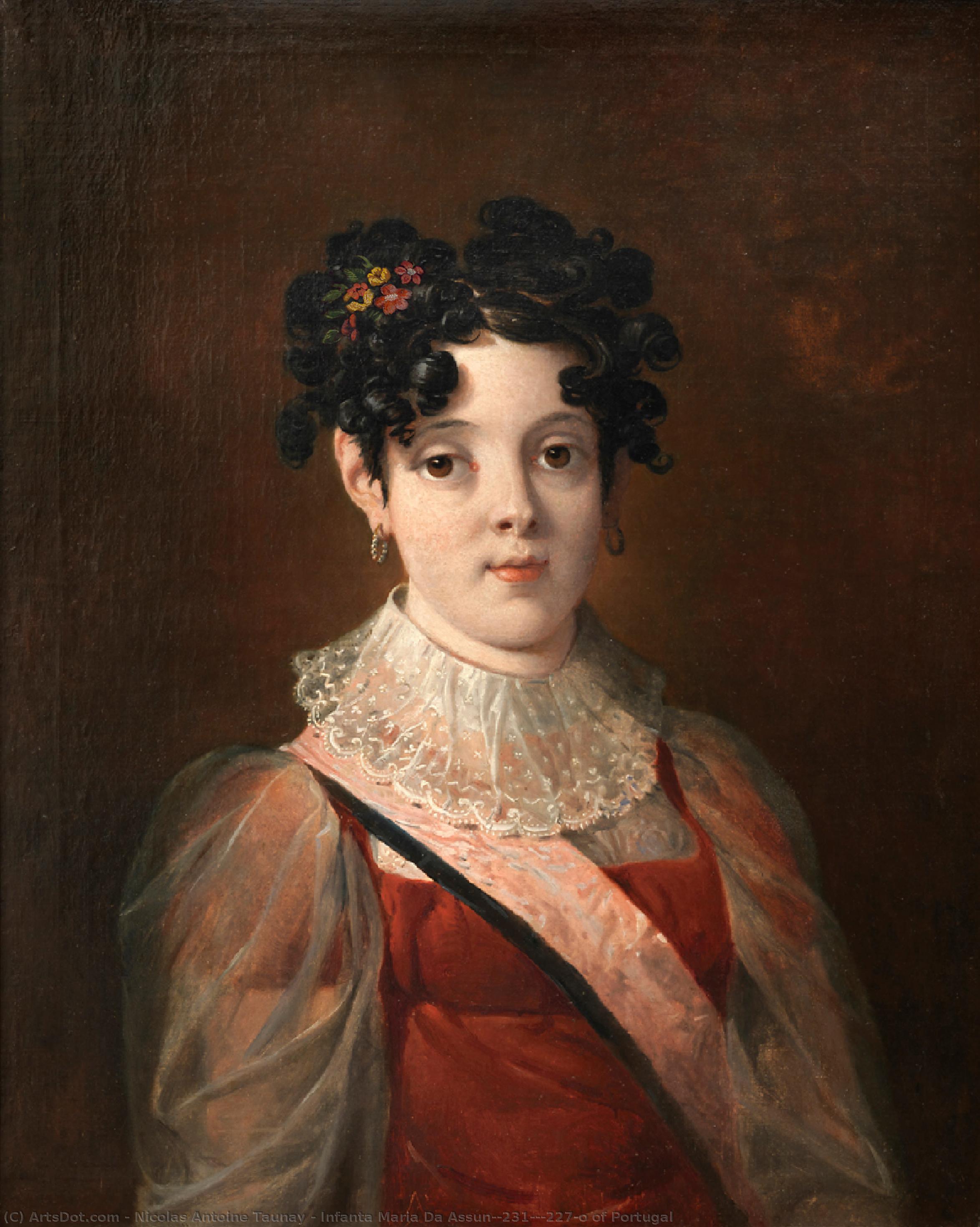 Infanta Maria Da Assunção Of Portugal — Nicolas-antoine Taunay