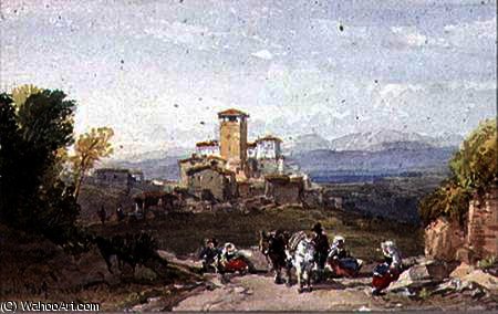 Strada Di Aquila, Abruzzi — William Leighton Leitch