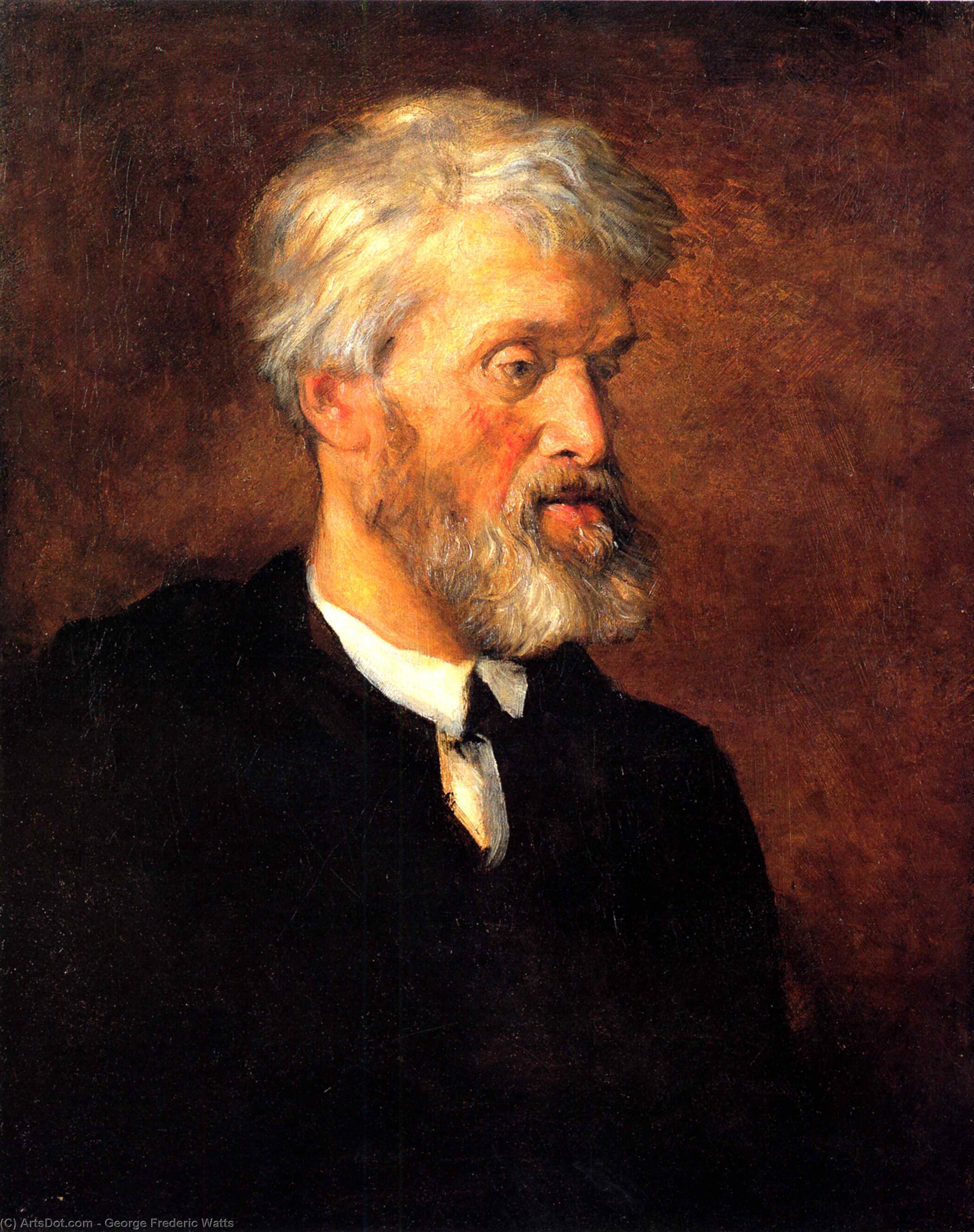 Portrait Of Thomas Carlyle — George Frederic Watts