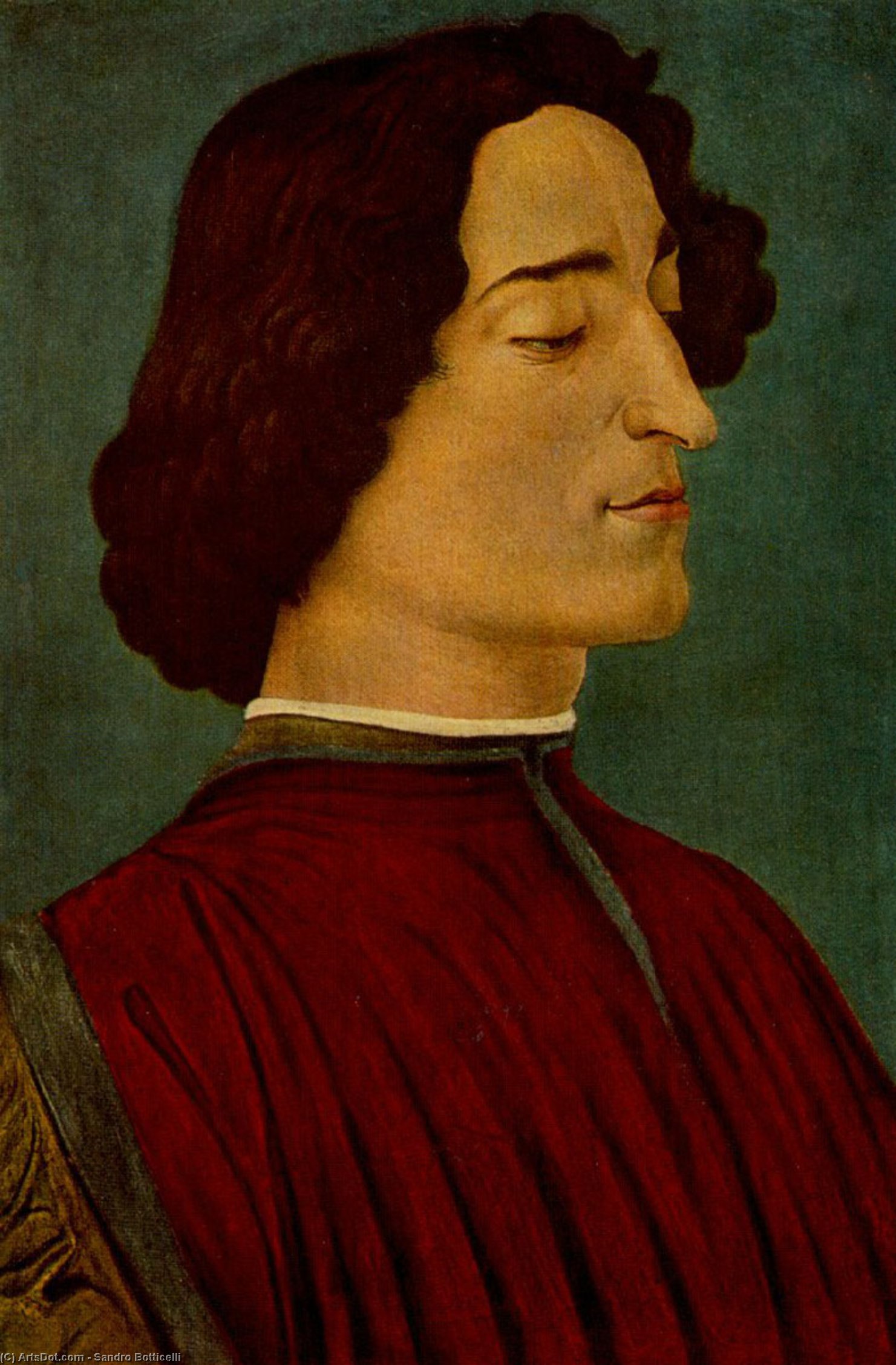 Portrait - Giuliano De' Medici — Сандро Ботичели