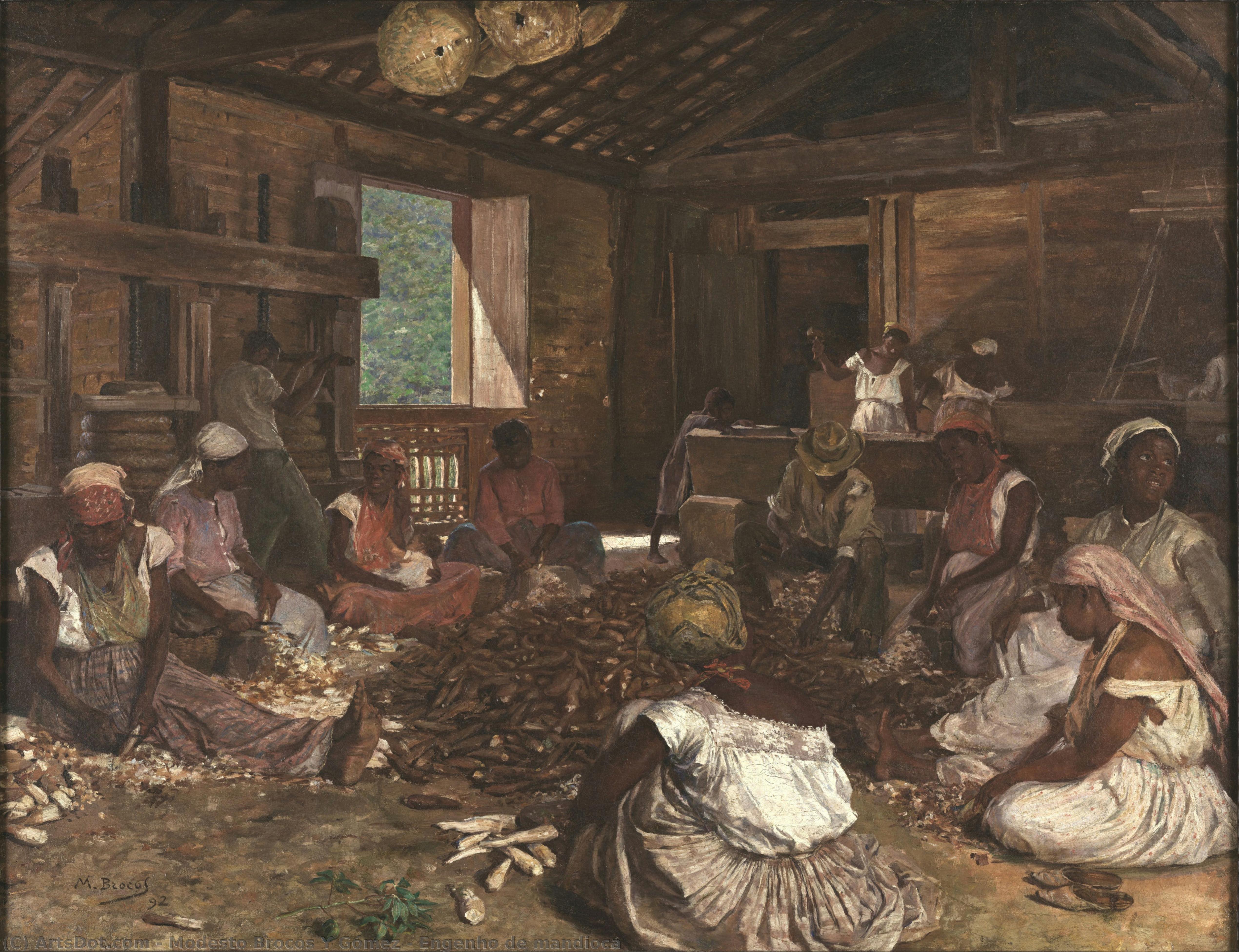 Engenho De Mandioca — Modesto Brocos Y Gómez