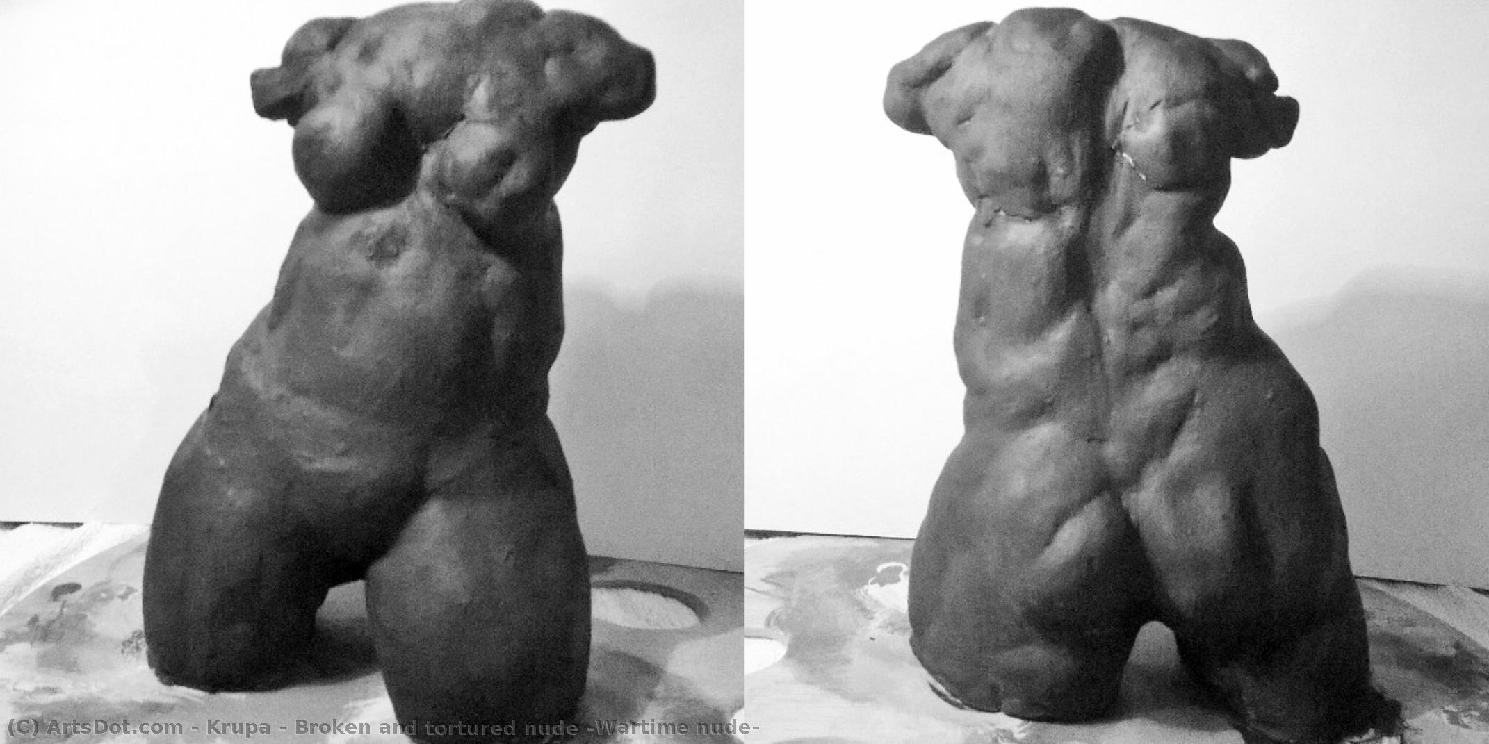 Broken And Tortured Nude (wartime Nude) — Alfred Freddy Krupa