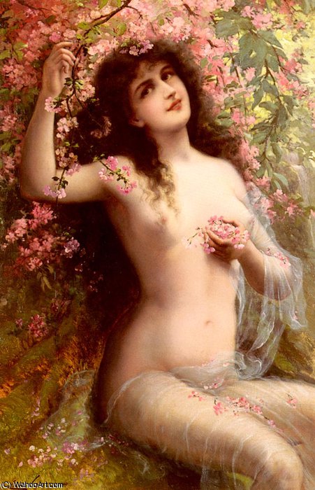 Among The Blossoms — Emile Vernon