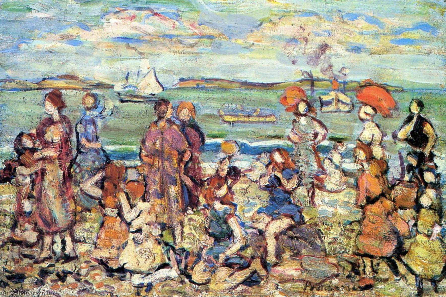 The Inlet — Maurice Brazil Prendergast