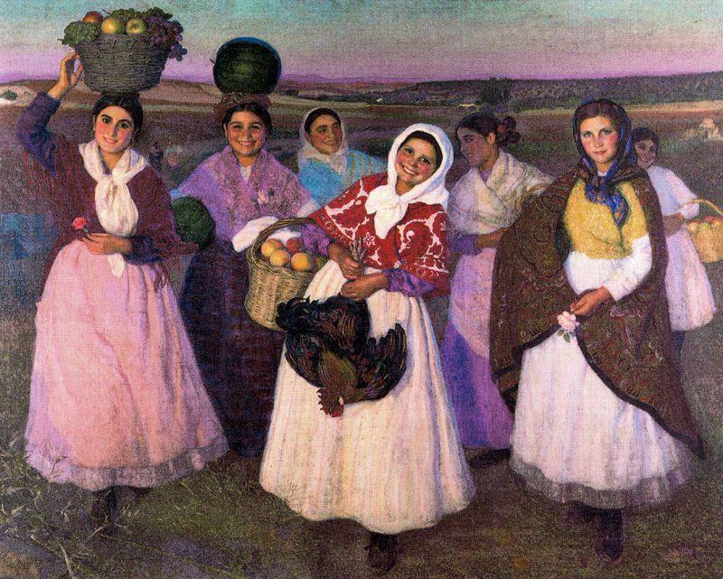 A La Fiesta Del Pueblo — Eugenio Hermoso Martínez