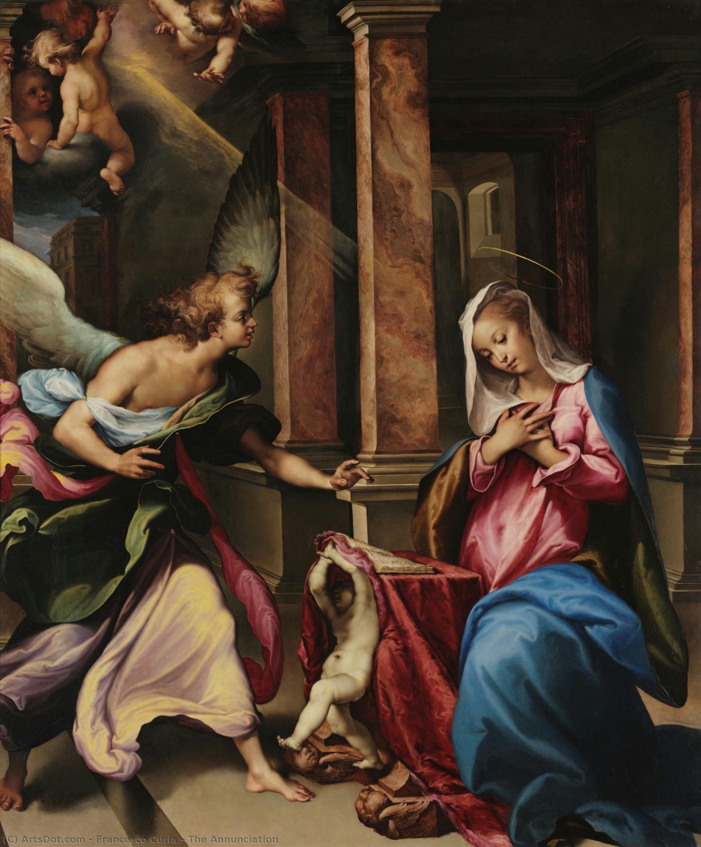 The Annunciation — Francesco Curia