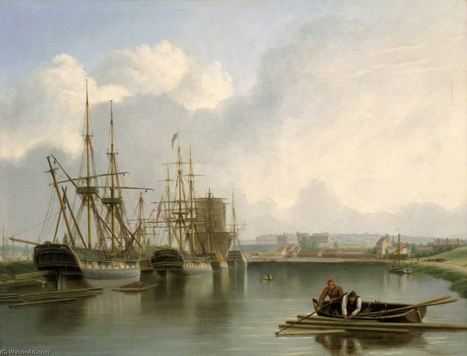 Shipping Off Bristol — Joseph Walter