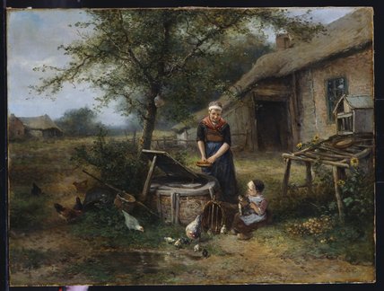 Farmyard Happiness — Johan Mari Henri Ten Kate