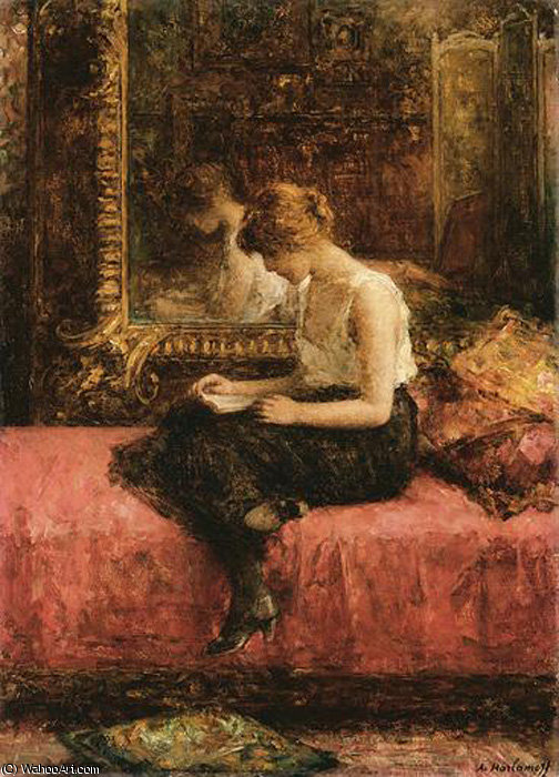 Literary Pursuits Of A Young Lady — Alexei Alexeievich Harlamoff