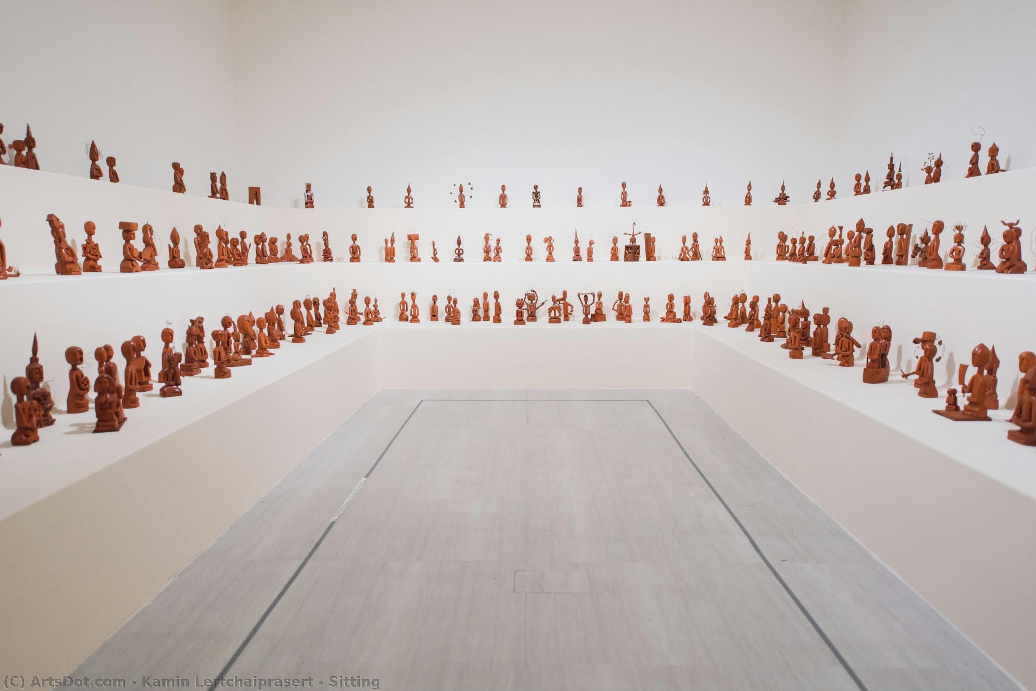 Sitting — Kamin Lertchaiprasert