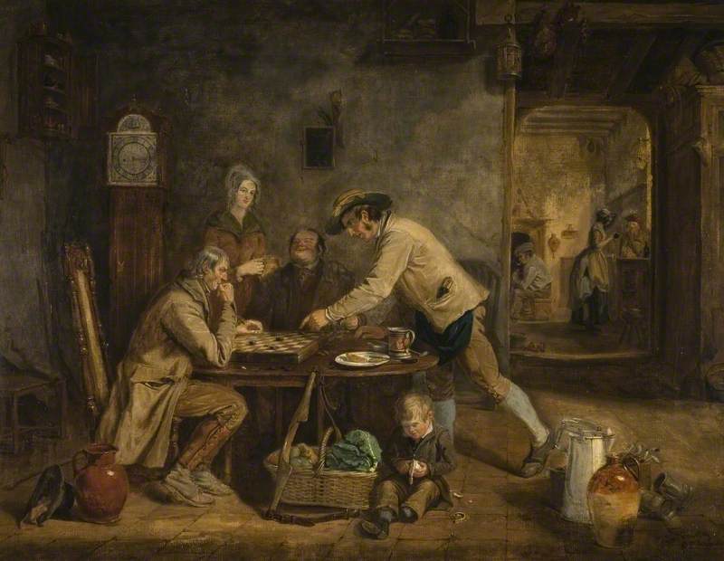 The Draught Players — Claude Lorraine Richard Wilson Nursey