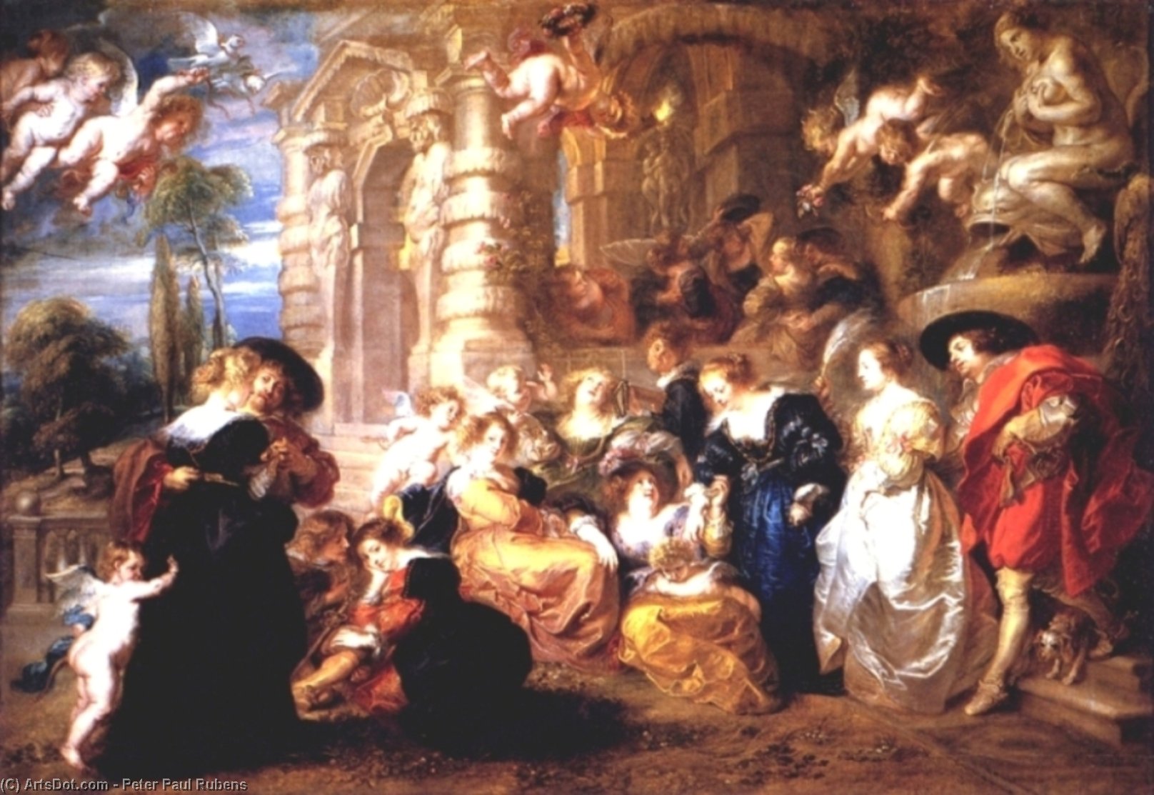 The Garden Of Love — Peter Paul Rubens