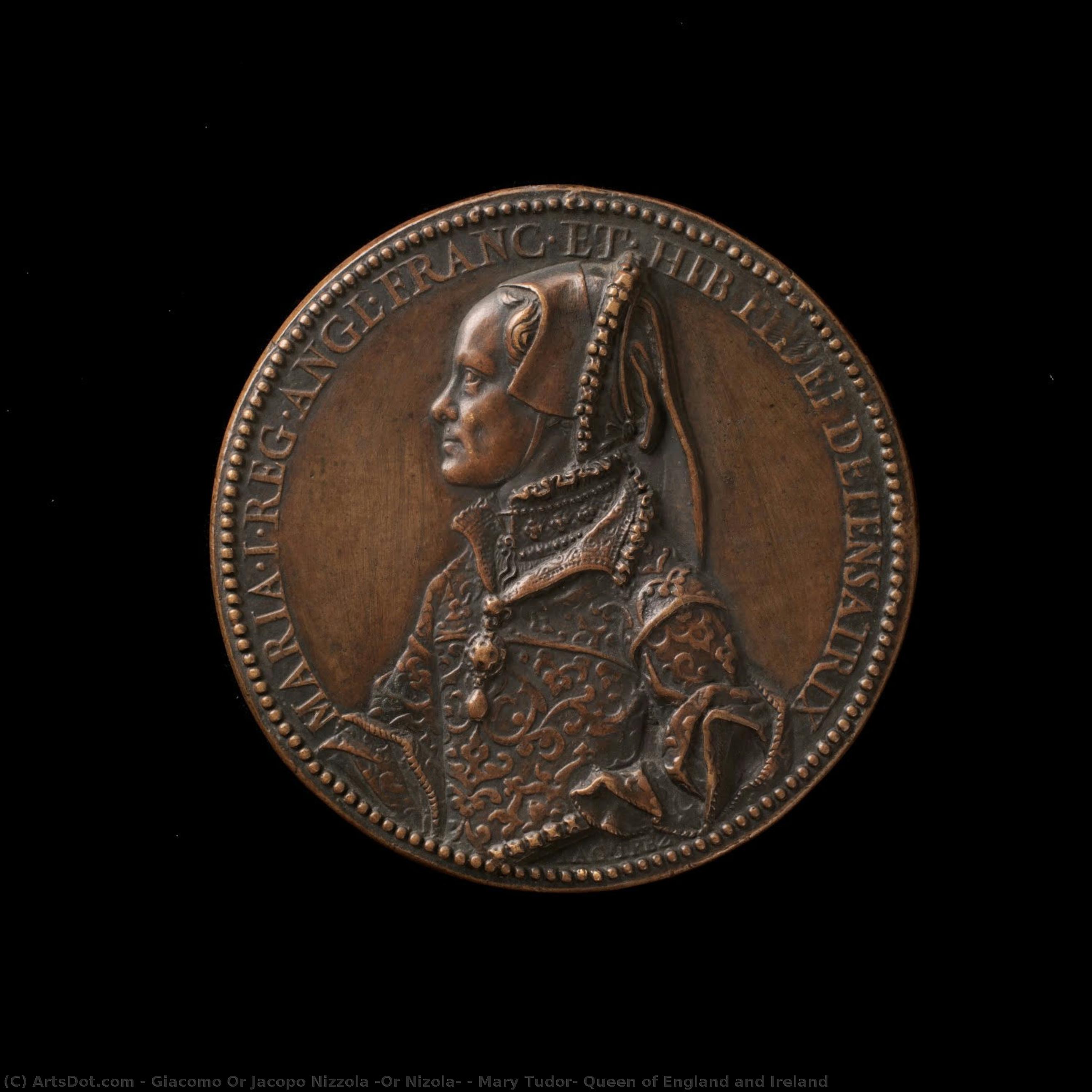 Mary Tudor, Queen Of England And Ireland — Giacomo Or Jacopo Nizzola (or Nizola)