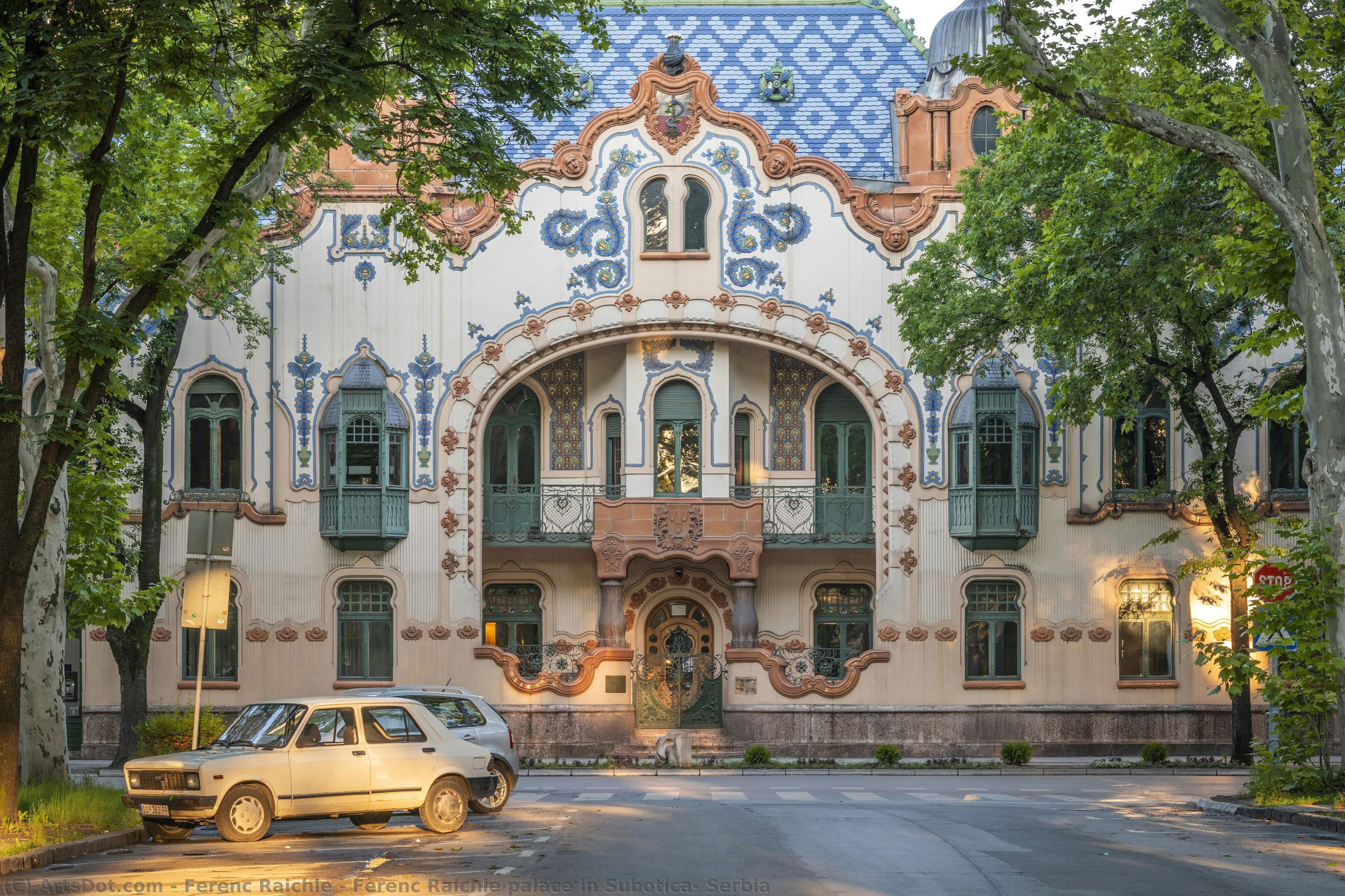 Ferenc Raichle Palace In Subotica, Serbia — Ferenc Raichle
