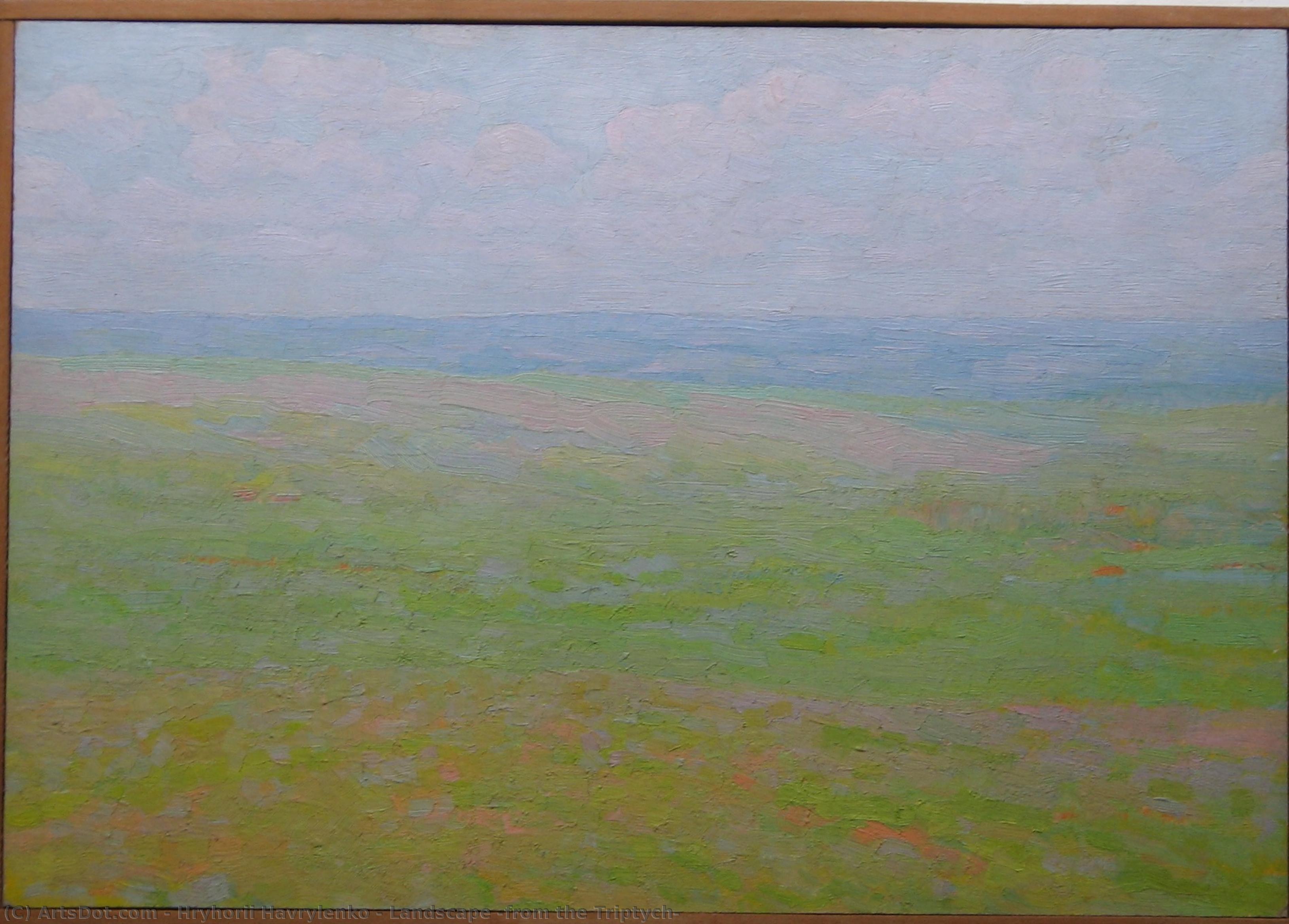Landscape (from The Triptych) — Hryhorii Havrylenko