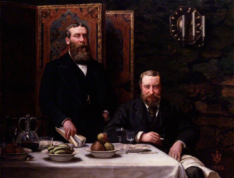 Sir Walter Besant James Rice — Archibald J Stuart Wortley