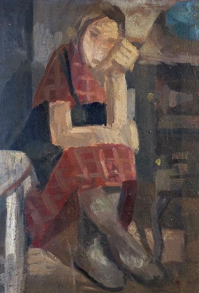 Broody Figure — Tibor Duray