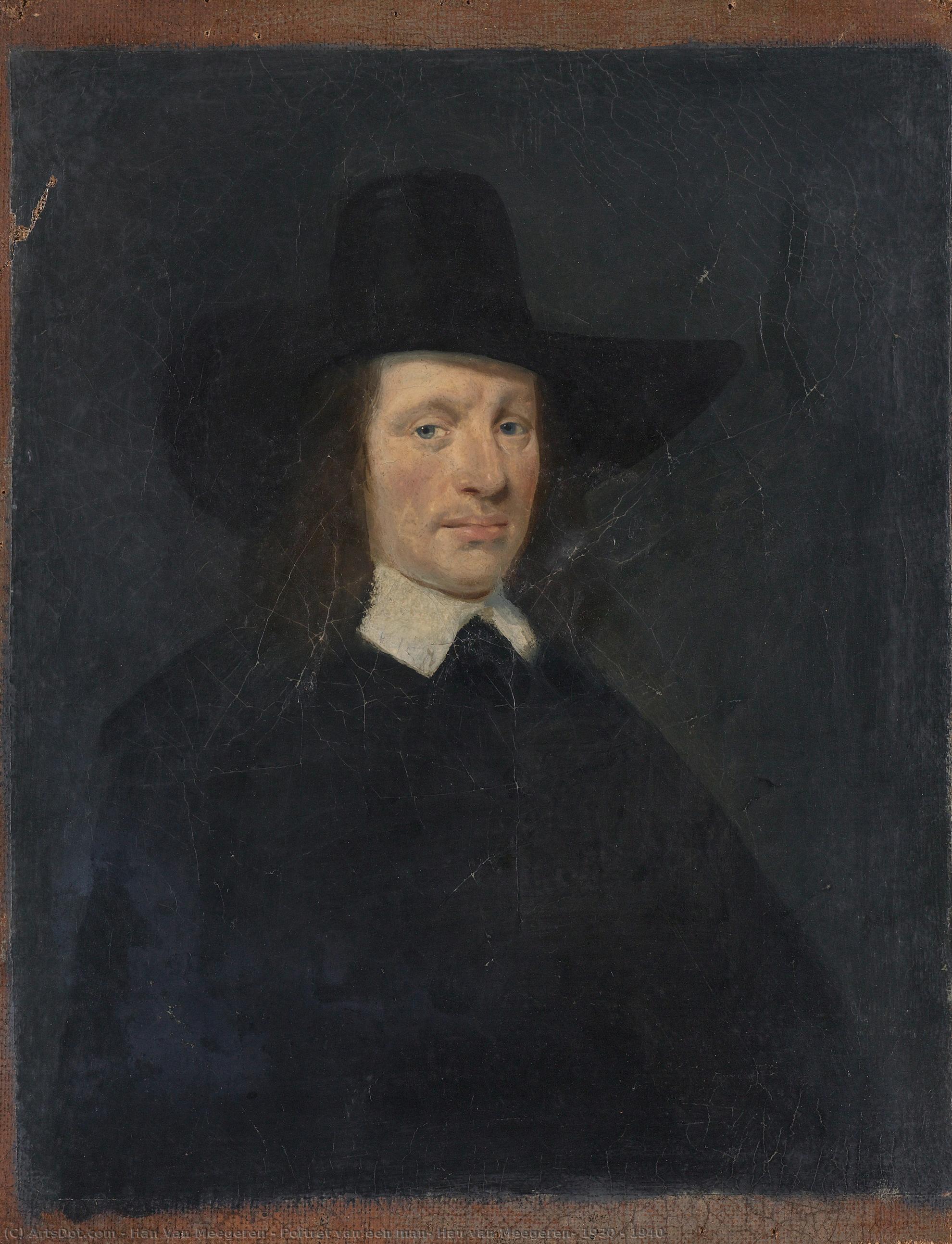 Portret Van Een Man, Han Van Meegeren, 1930 - 1940 — Han Van Meegeren