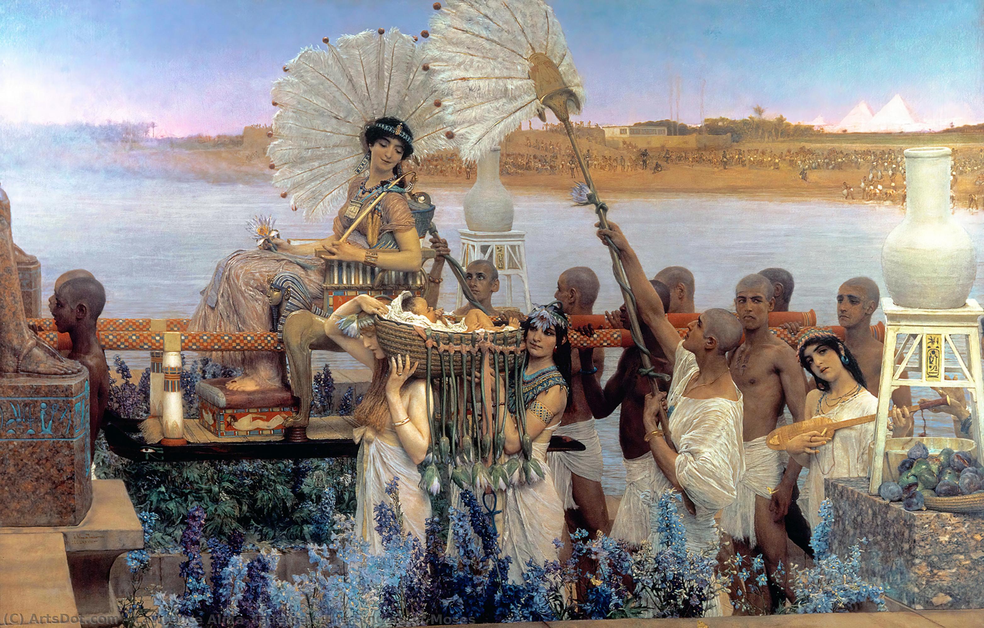 The Finding Of Moses — Lourens Alma Tadema