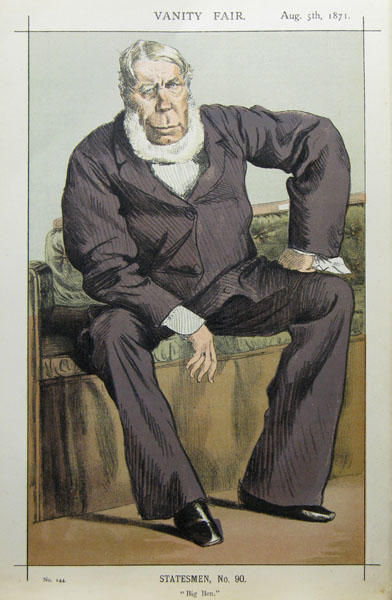 Caricature Of George William Pierrepont Bentinck M.p. — Jacques Joseph Tissot