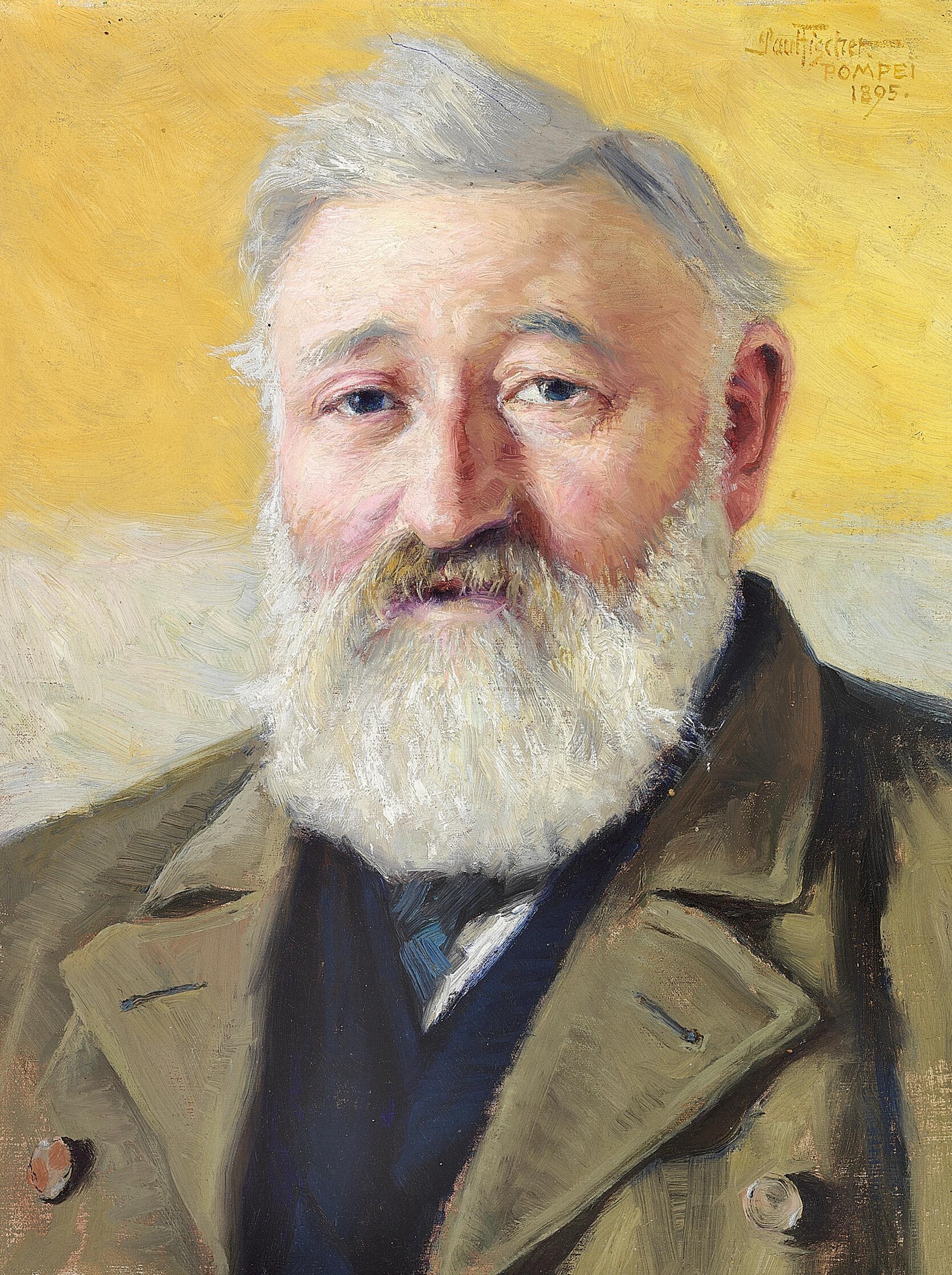Portrait Of Martin Daniel Müller. — Пауль Густав Фишер