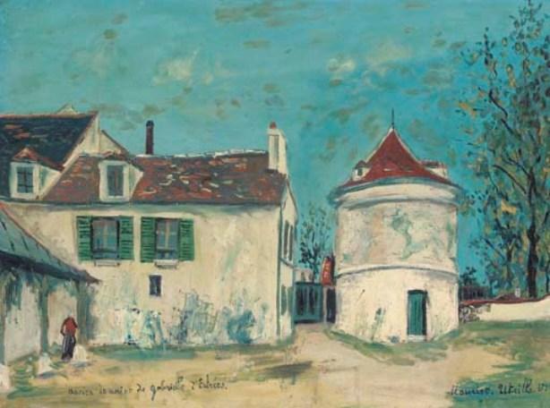 The Home Of Gabrielle D'estrées — Maurice Utrillo