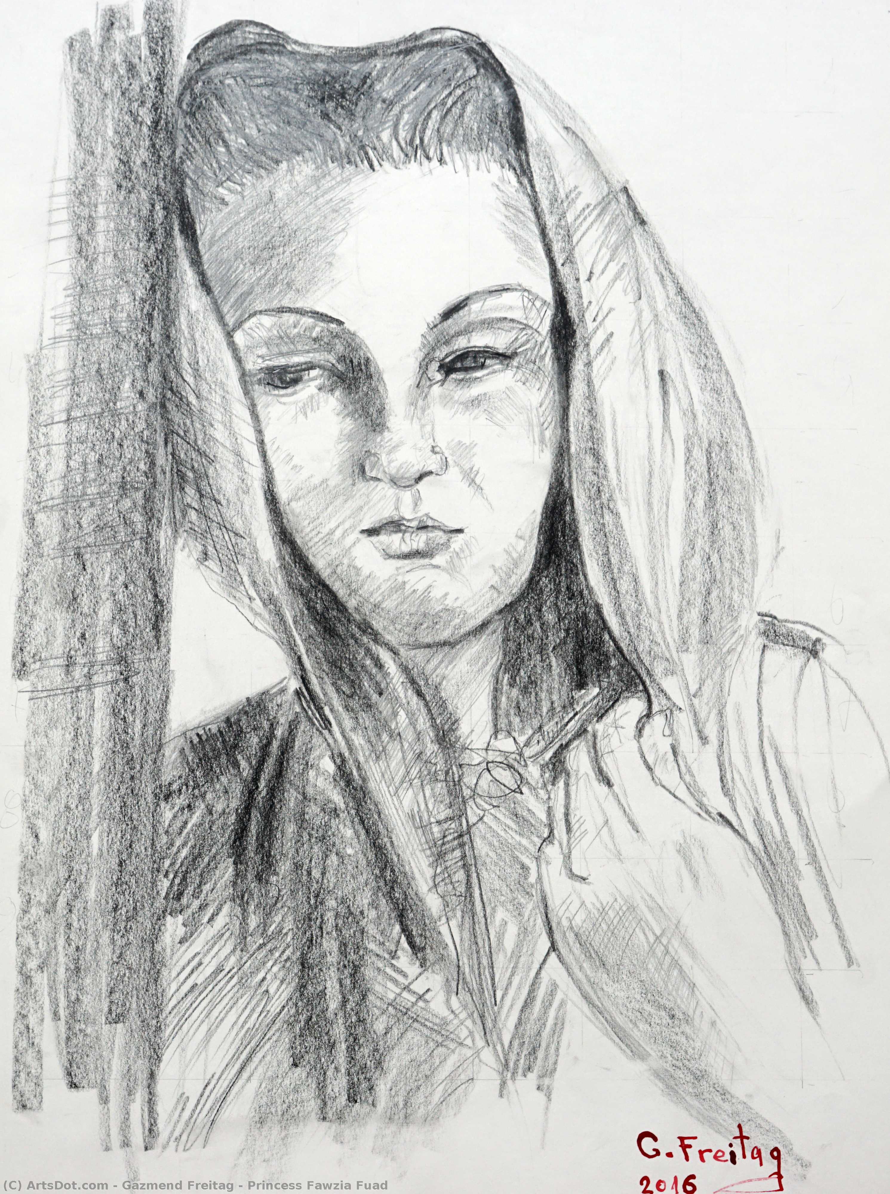 Princess Fawzia Fuad — Gazmend Freitag
