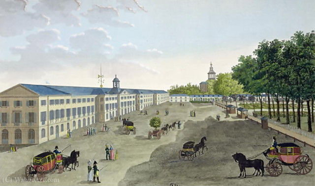 View Of The New Gallery Of The Museum Of Natural History At Jardin Des Plantes In Paris — Henri Courvoisier Voisin