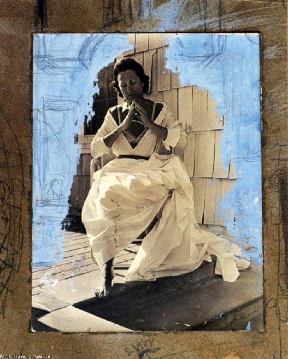 Gala As Madonna Of Port Lligat — Salvador Dalí