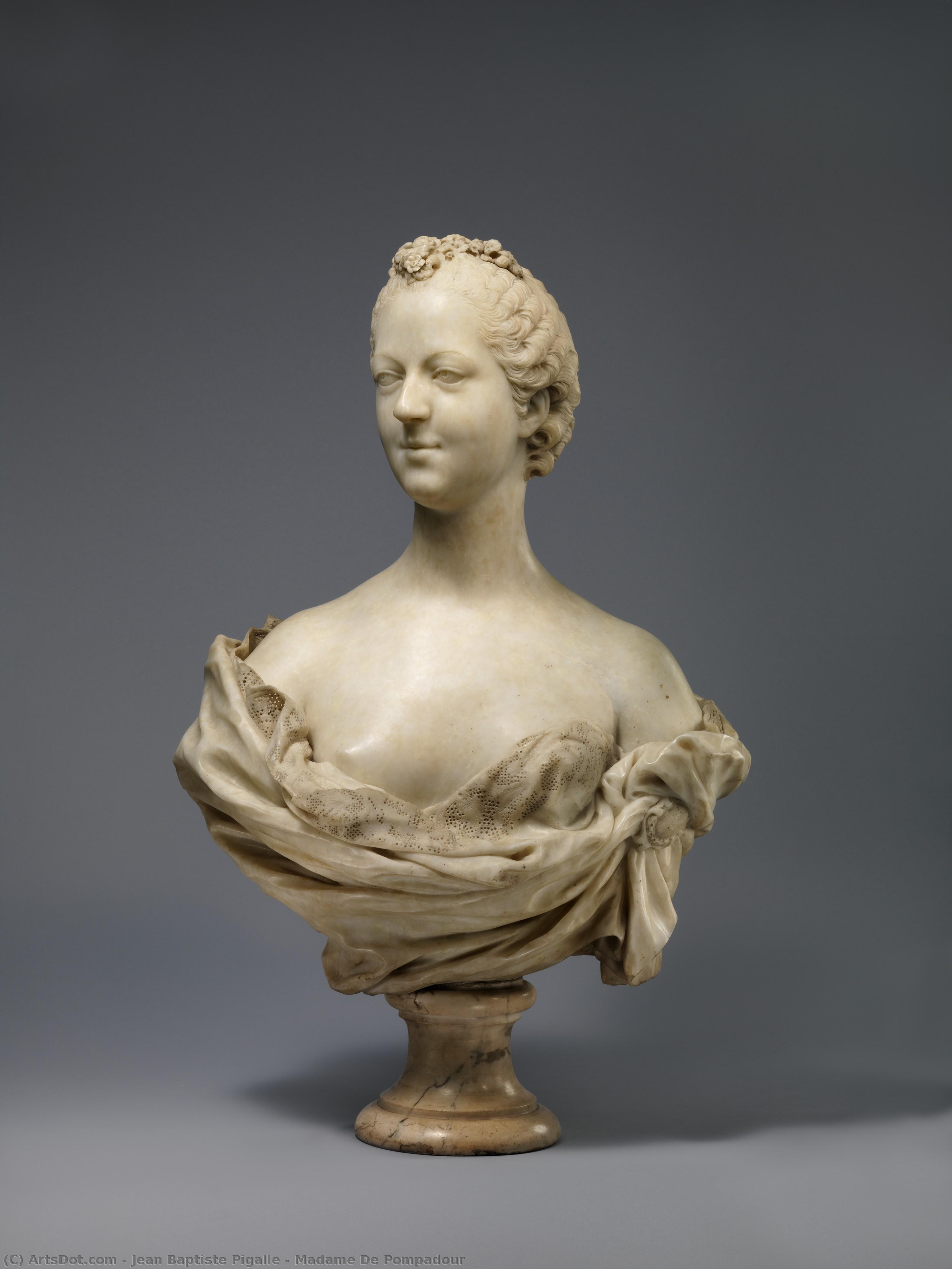 Madame De Pompadour — Jean-baptiste Pigalle