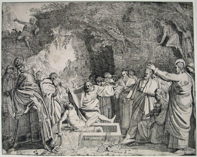 The Raising Of Lazarus — Gerrit Claesz Bleker