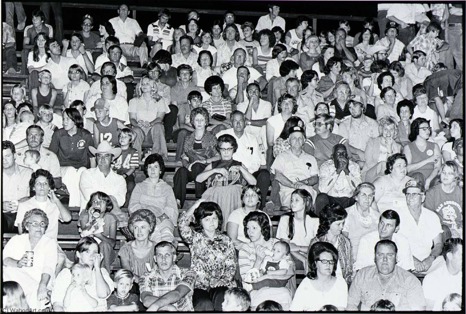 San Augustine High School Football Crowd — Geoff Winningham