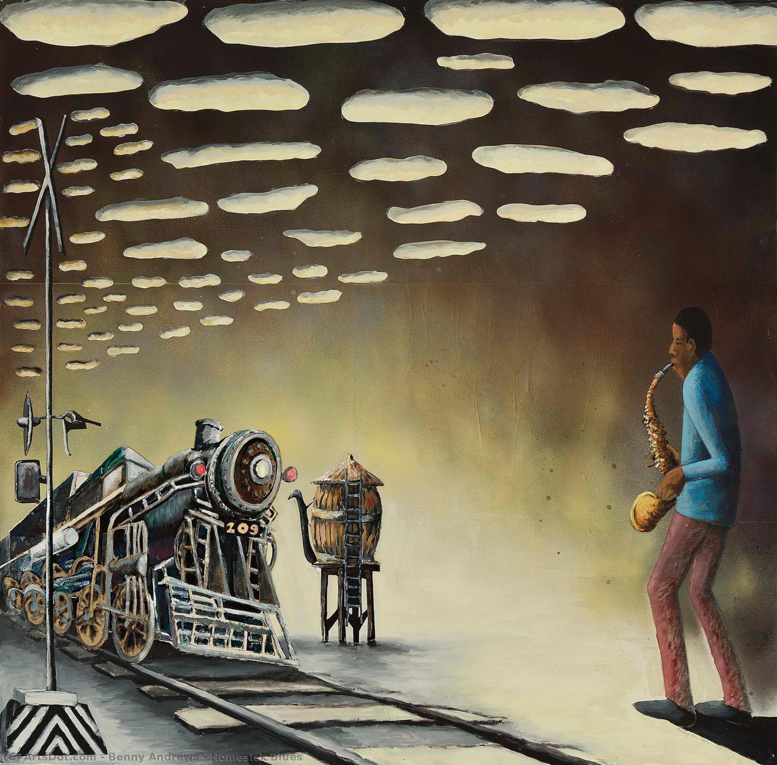 Homesick Blues — Benny Andrews