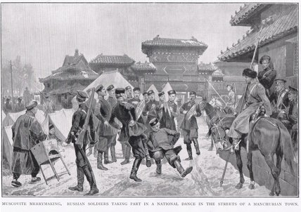 Muscovite Merrymaking During The Russo-japanese — Richard Caton Woodville