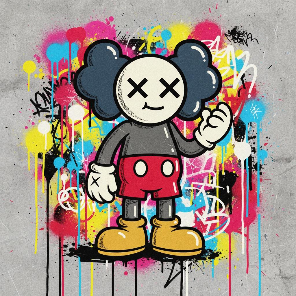 Ephemeral Urban Echo: A Singular Vision Of Playful Chaos And Vibrant Street Soul — Laurent Girard