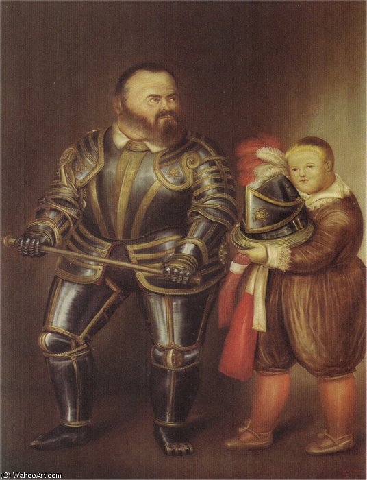 Alof De Vignancourt (d'après Le Caravage) — Fernando Botero