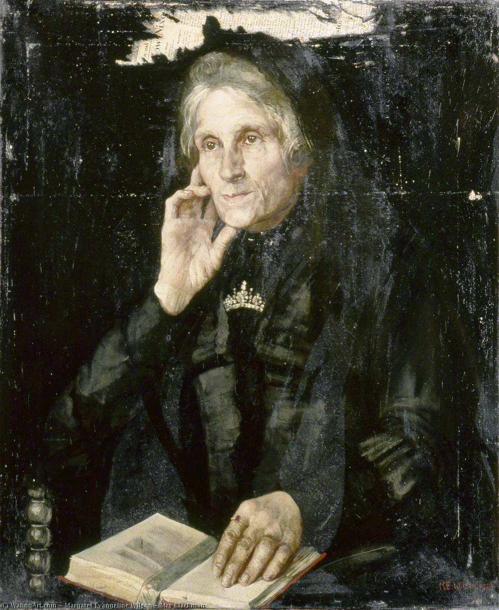 Mrs Blackman — Margaret Evangeline Wilson