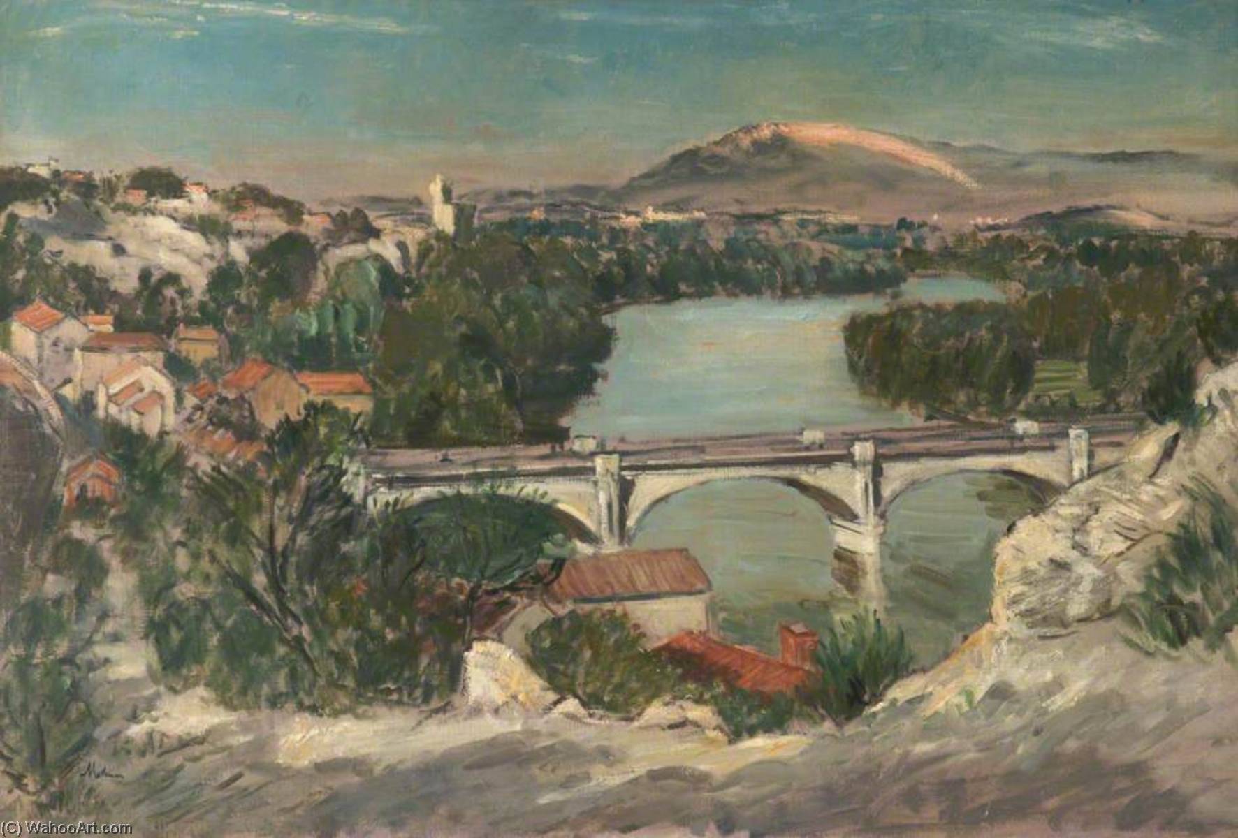 Neuville Les Avignon And Mont Ventoux, France — Paul Ayshford Methuen