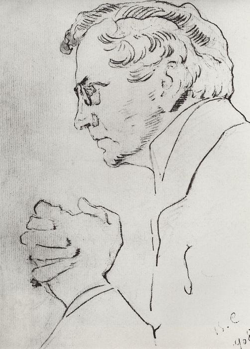 Portrait Of V.i. Kachalov — Valentin Alexandrovich Serov