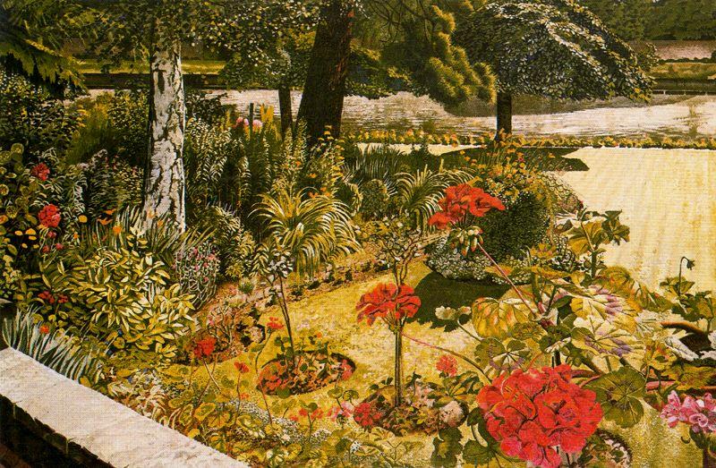 The Thames At Chauntry Court — Sir Stanley Spencer