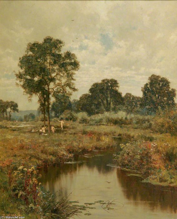 An August Afternoon — Edward Wilkins Waite
