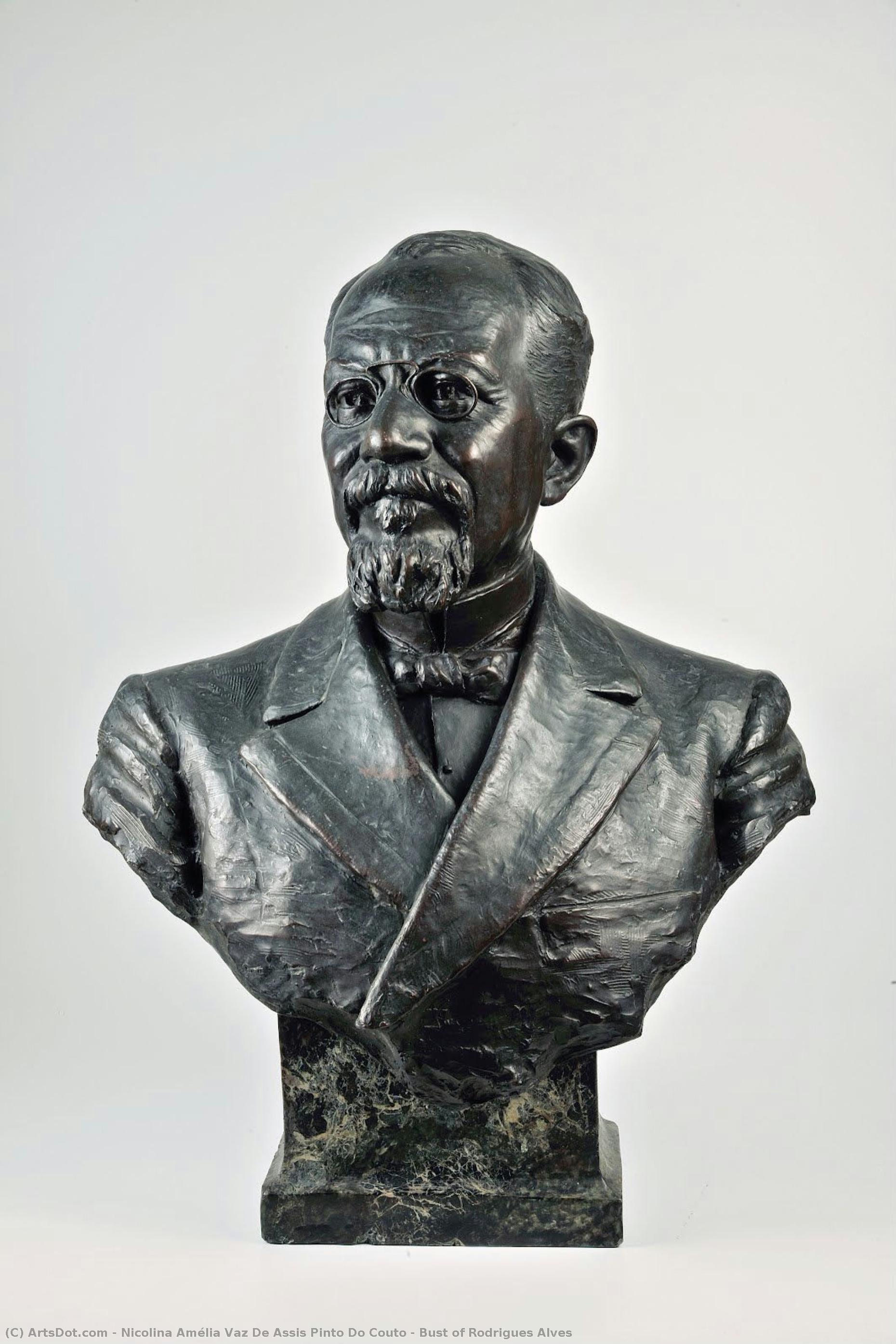 Bust Of Rodrigues Alves — Nicolina Amélia Vaz De Assis Pinto Do Couto