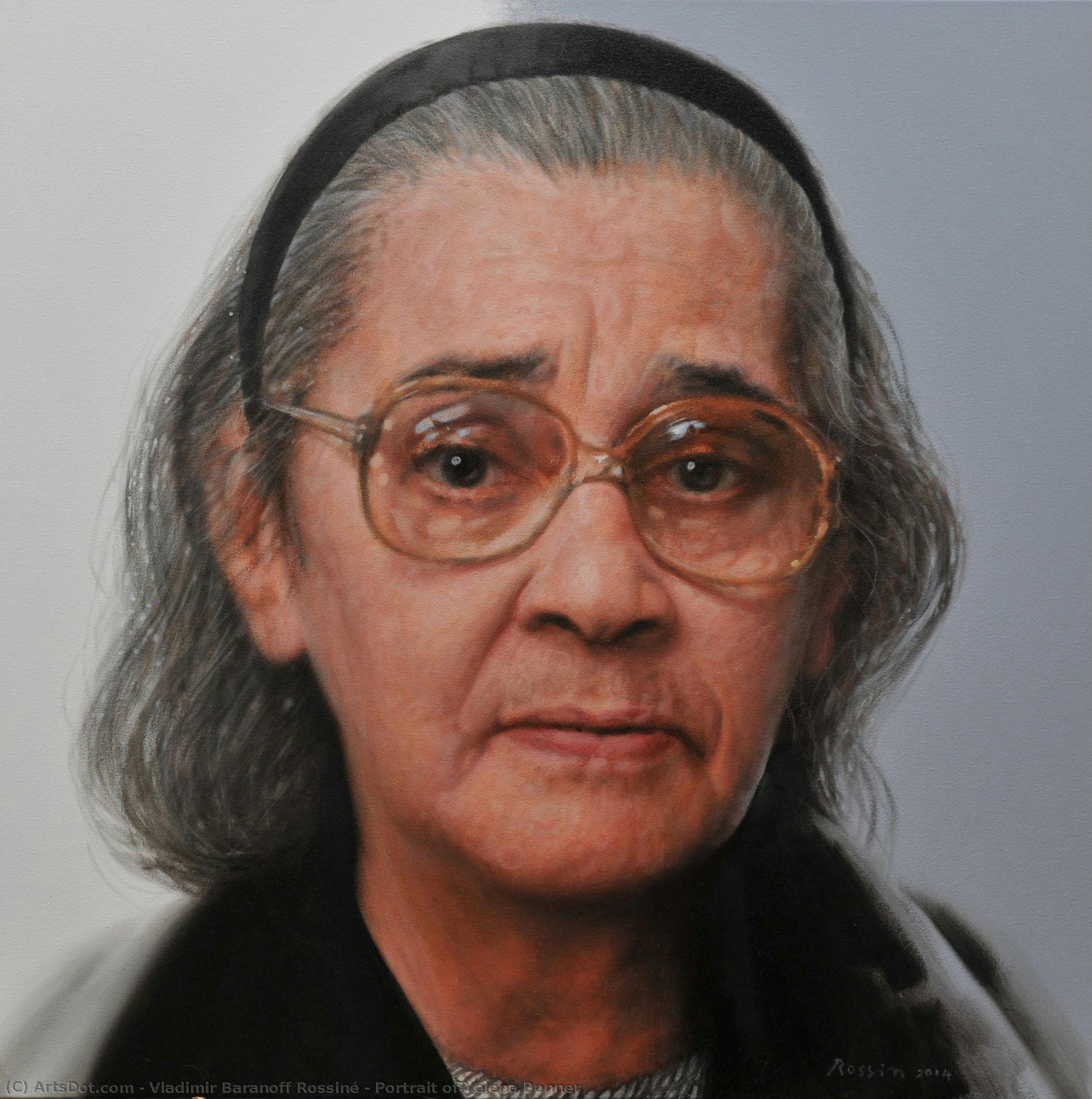 Portrait Of Yelena Bonner — Wladimir Baranoff-rossine