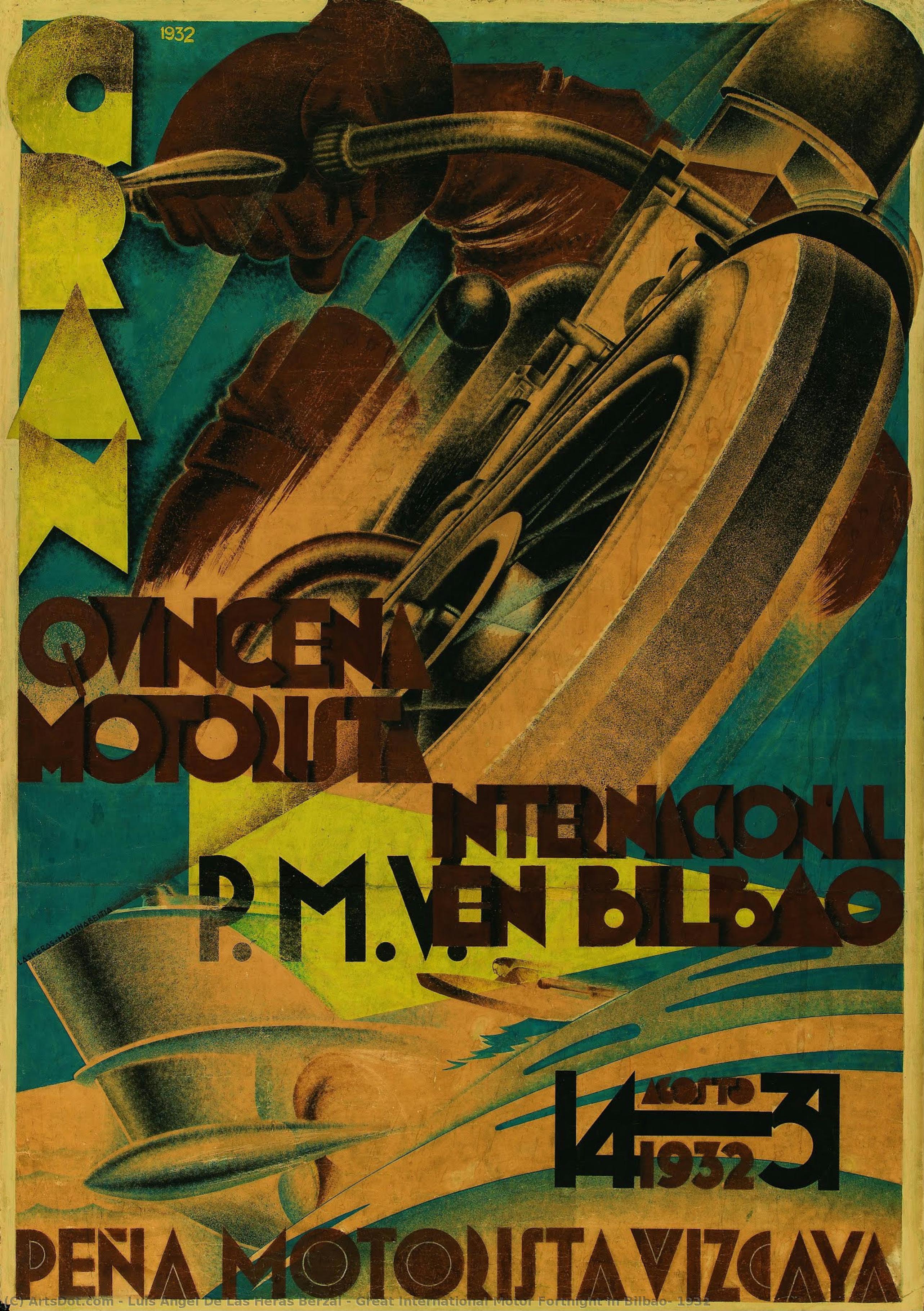 Great International Motor Fortnight In Bilbao, 1932 — Luis Ángel De Las Heras Berzal
