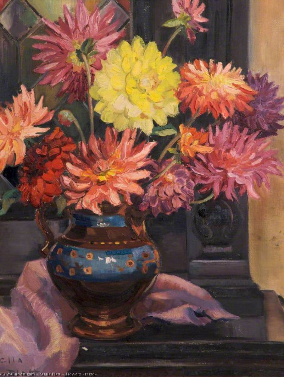 Flowers (recto) — Stella Platt